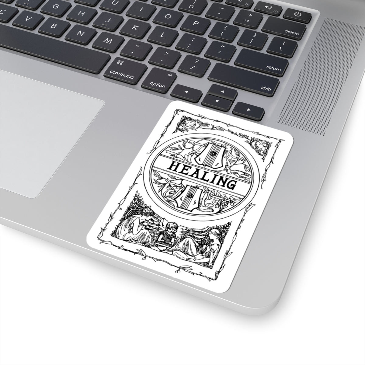 Healing Tarot Sticker — Vintage Occult Kiss-Cut Decal Paper products - Gemmed Firefly