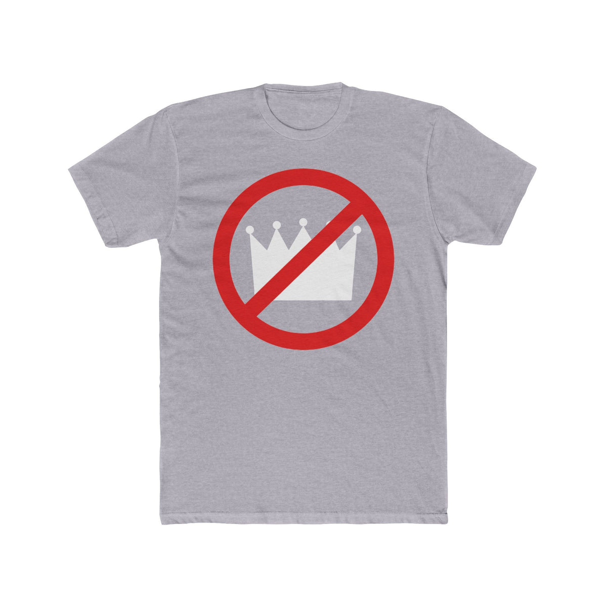 No Kings Crew Tee - Unisex Casual Wear, Gift for Friends, Everyday Style T-Shirt - Gemmed Firefly