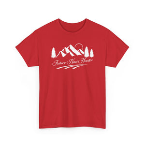 Future Nazi Hunter Graphic Tee Nature Vibes T‑Shirt — Scenic Mountain