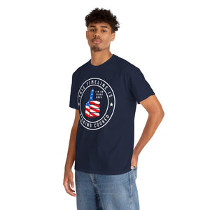 This Timeline is Cooked American Flag Thumbs Up T‑Shirt