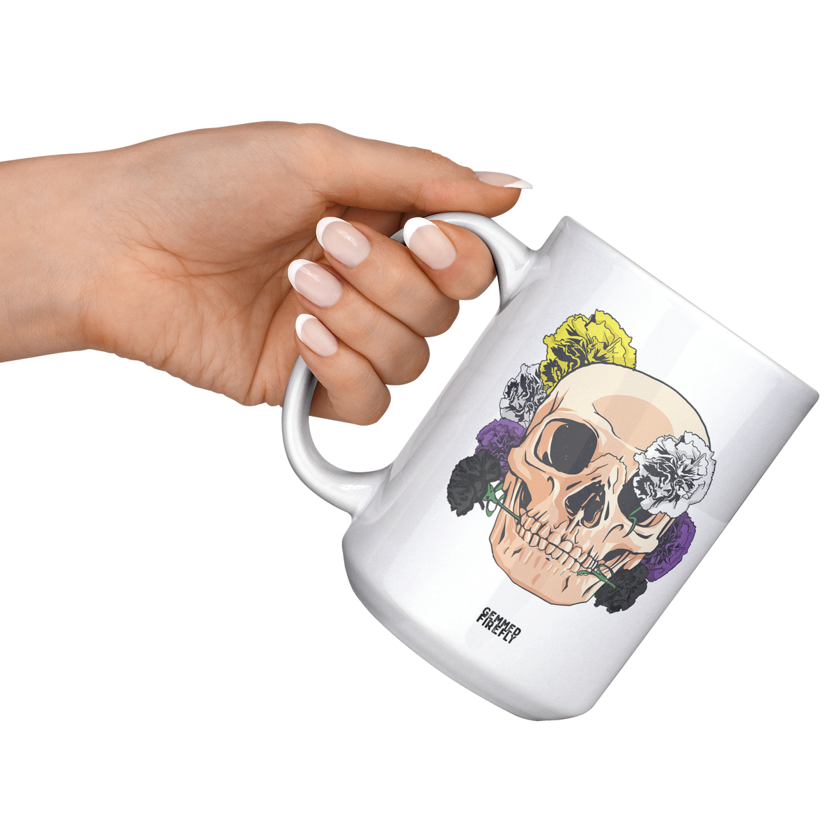 NB Necromancer Coffee Mugs - Gemmed Firefly