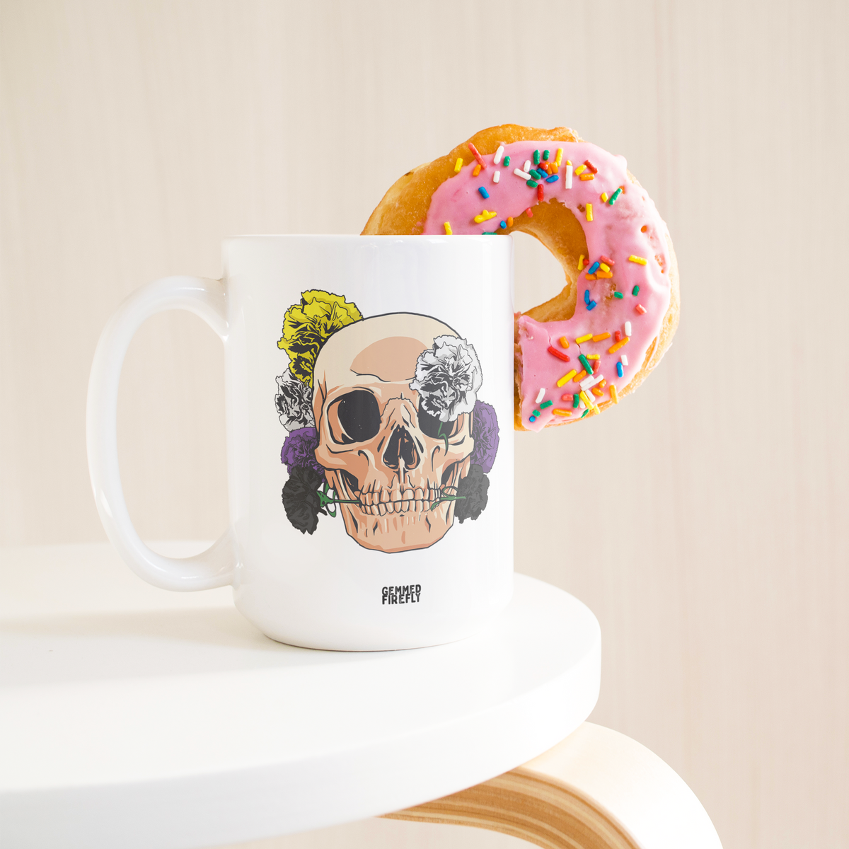 NB Necromancer Coffee Mugs - Gemmed Firefly