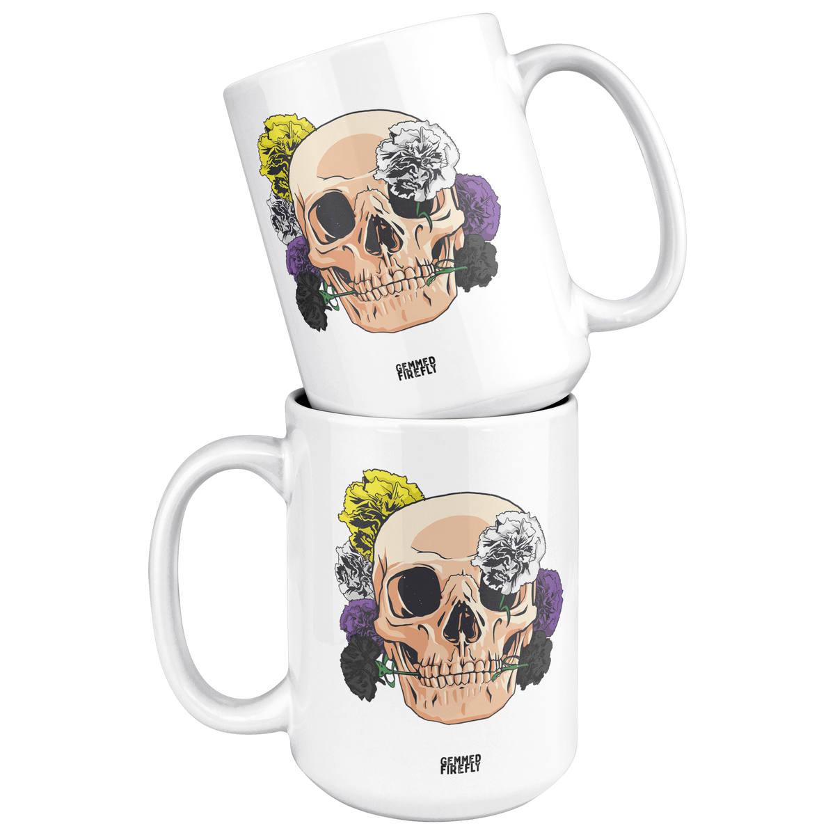 NB Necromancer Coffee Mugs - Gemmed Firefly