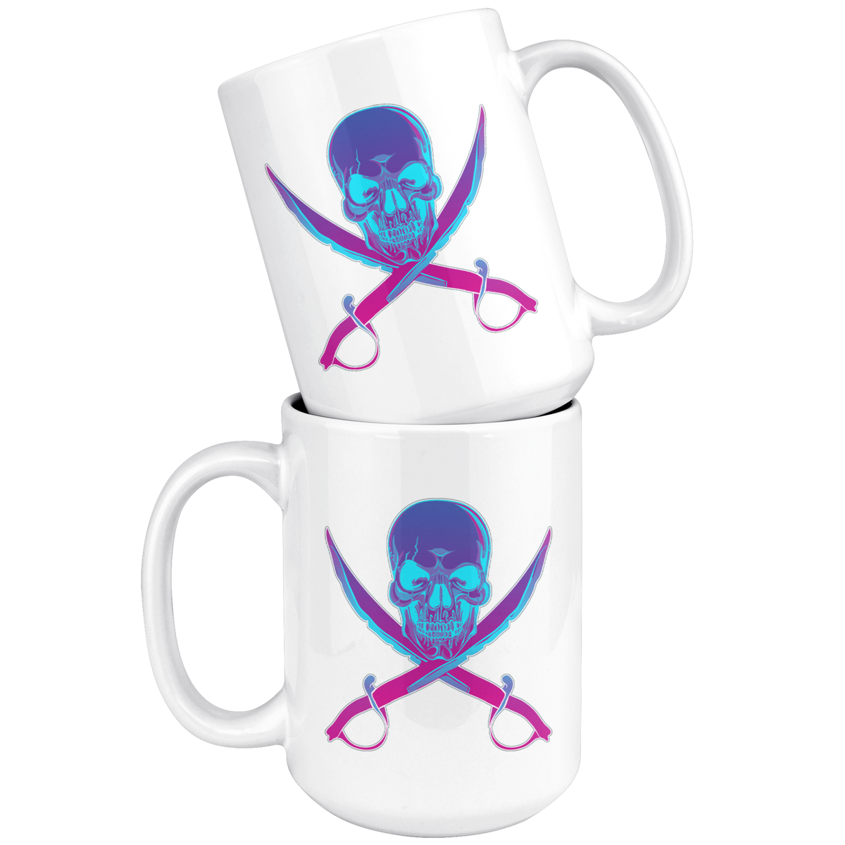 Vapor Modern Pirate Mug Drinkware  - Gemmed Firefly