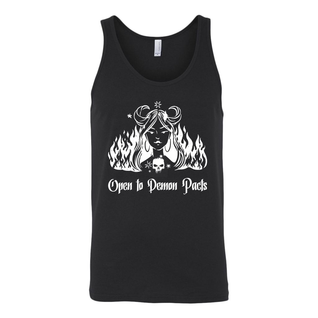 Open to Demon Pacts T-shirt  - Gemmed Firefly