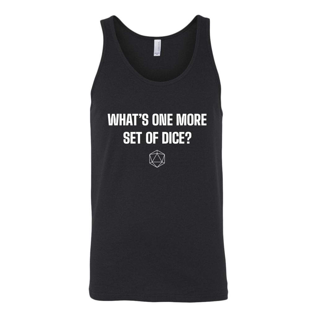 What's One More Set of Dice? T-shirt  - Gemmed Firefly