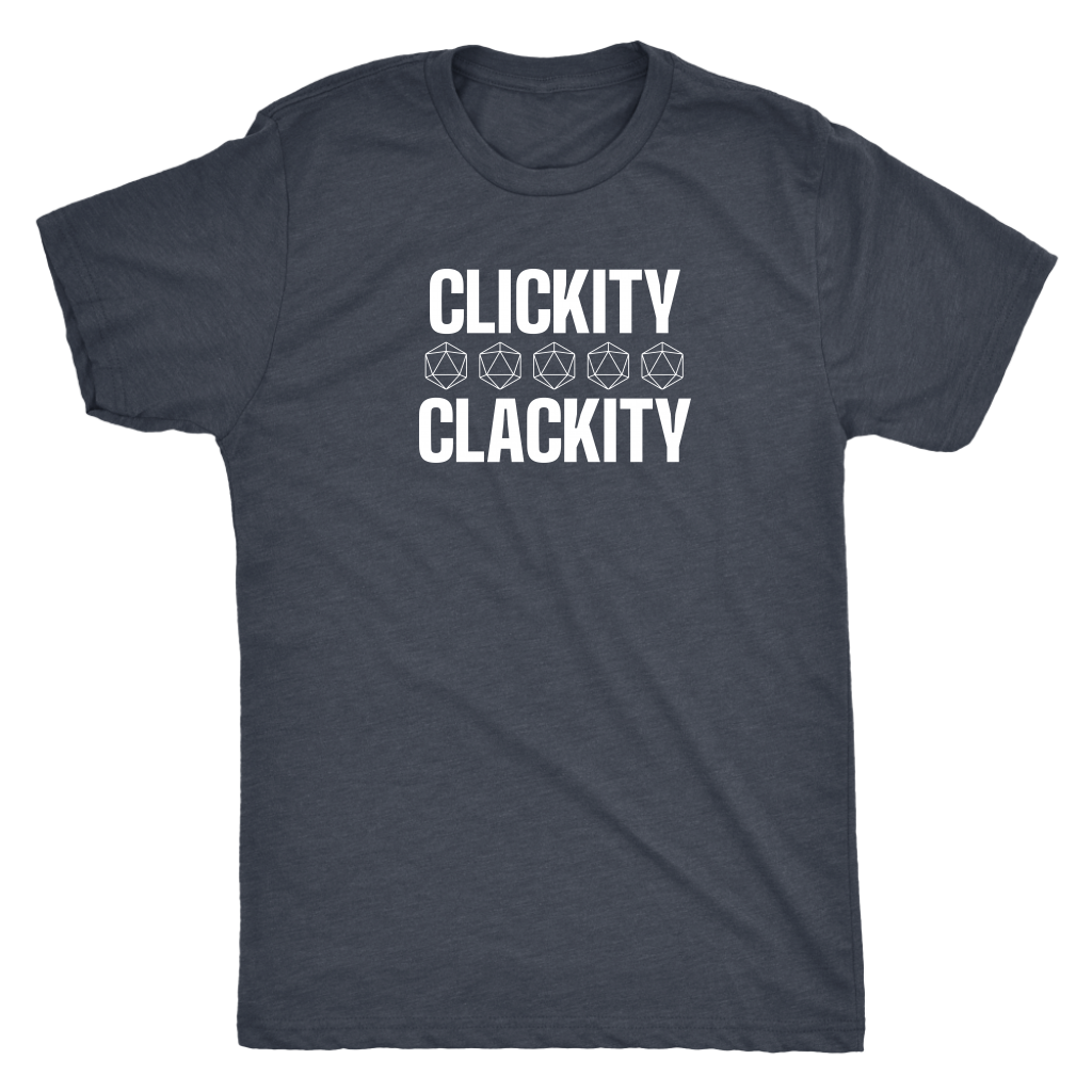 Clickity Clackity T-shirt  - Gemmed Firefly