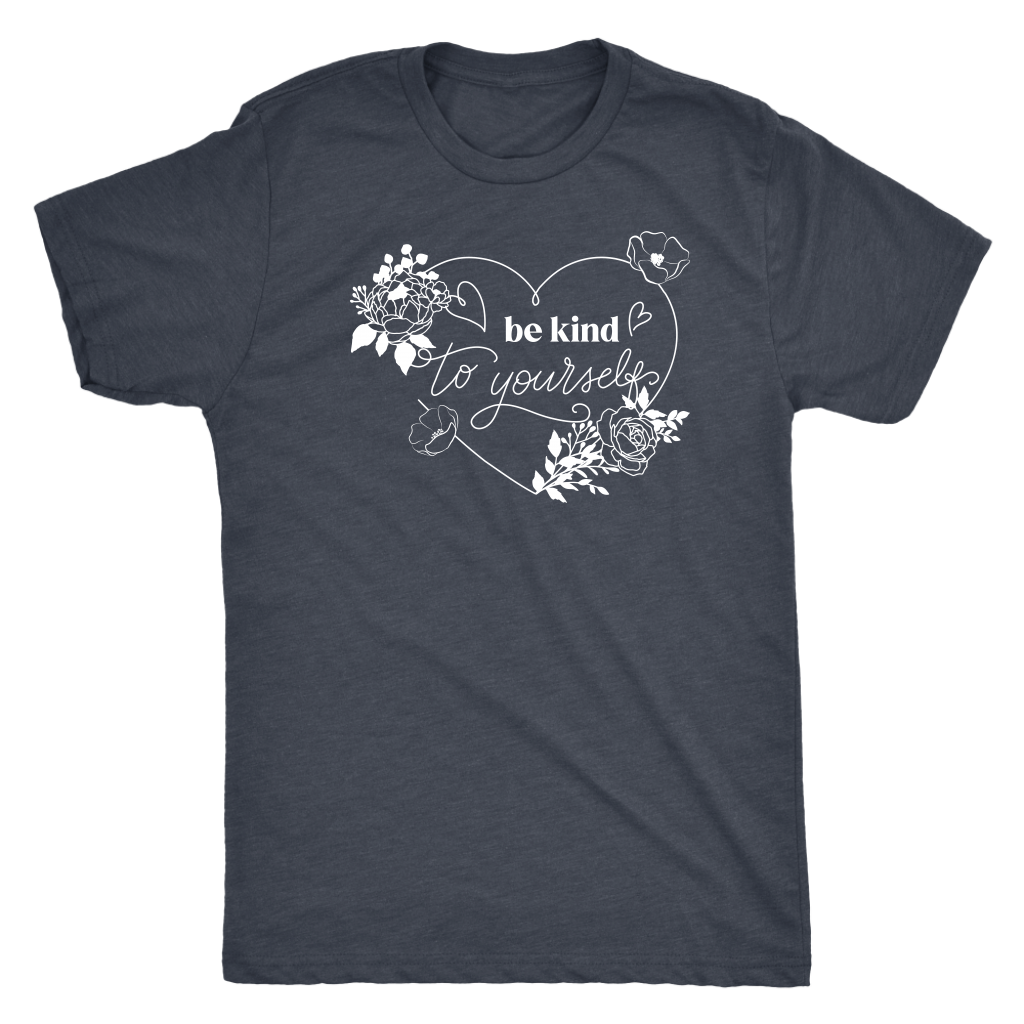 Be Kind to Yourself Heart T-shirt  - Gemmed Firefly