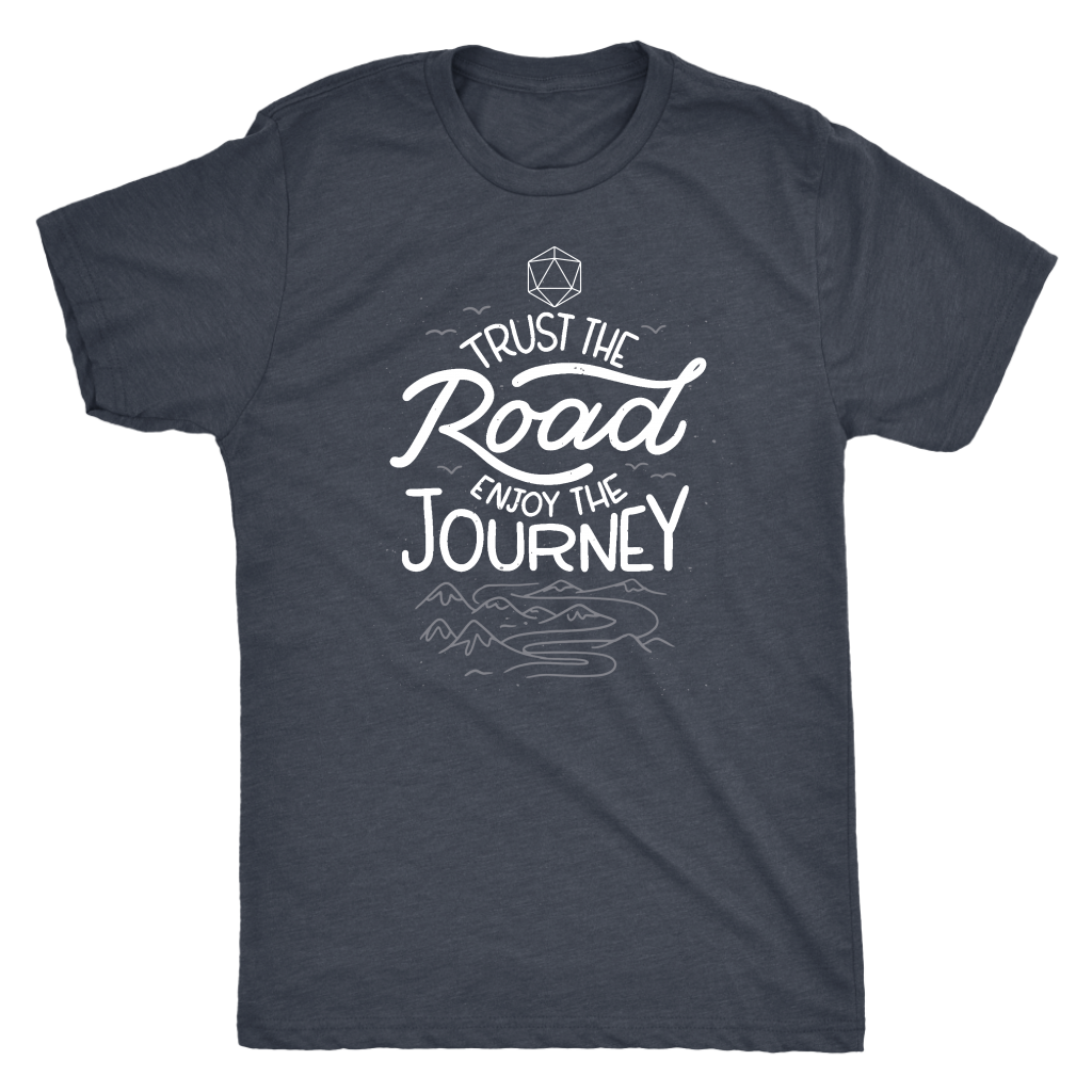 Trust the Road, Enjoy the Journey T-shirt  - Gemmed Firefly