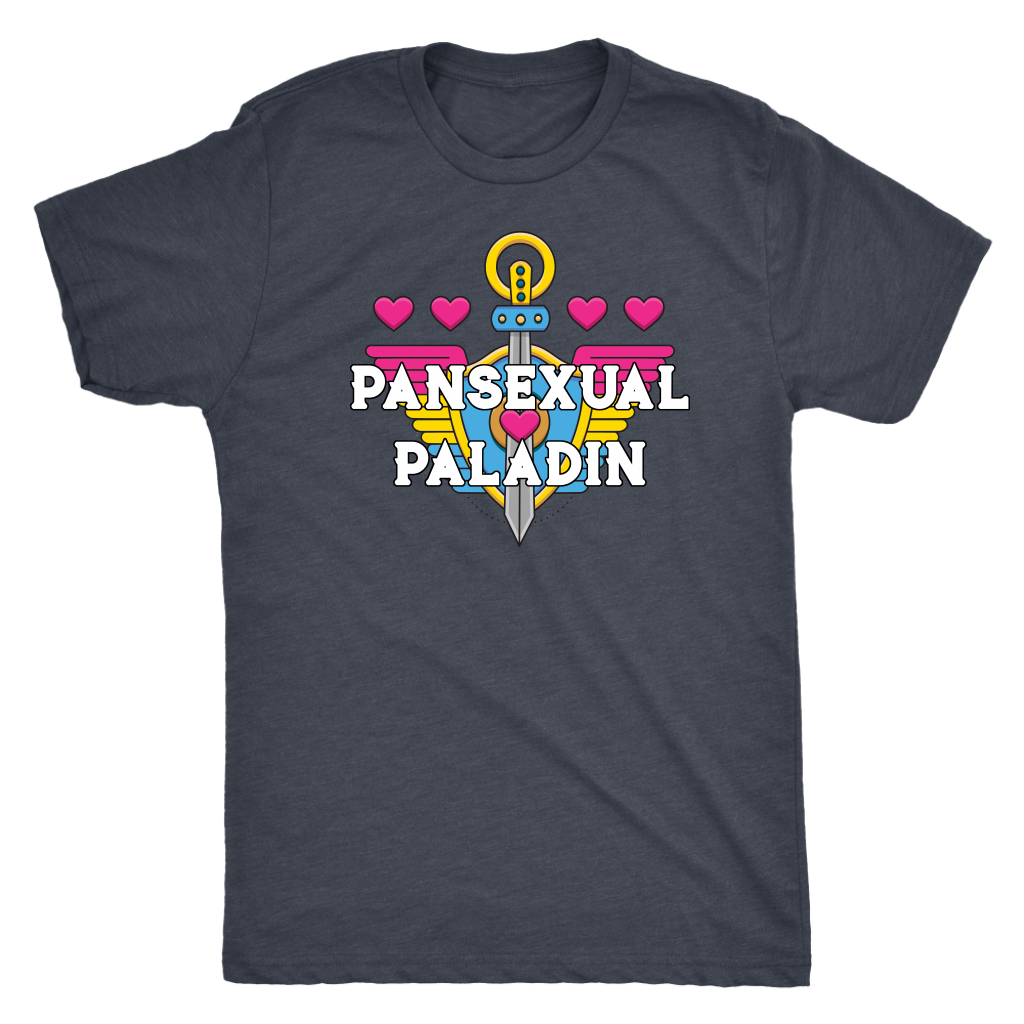 Pansexual Paladin T-shirt  - Gemmed Firefly