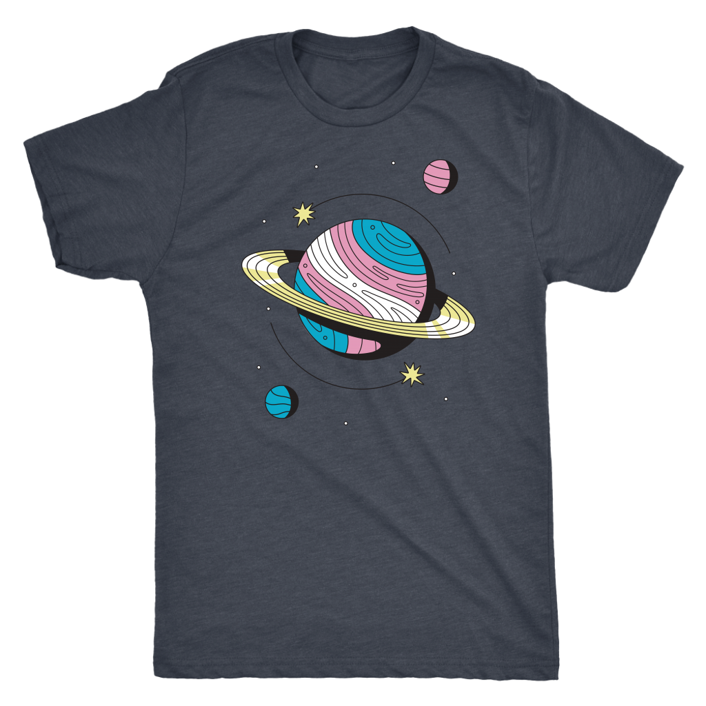 Transgender Heavenly Body T-shirt  - Gemmed Firefly