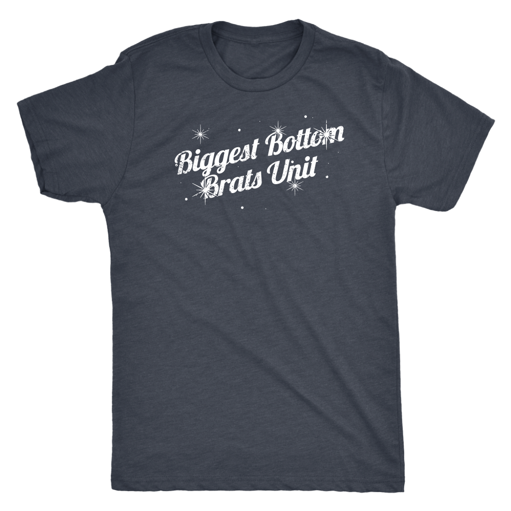 Biggest Bottom Brats Unit T-shirt  - Gemmed Firefly