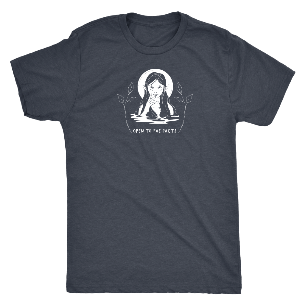 Open to Fae Pacts T-shirt  - Gemmed Firefly