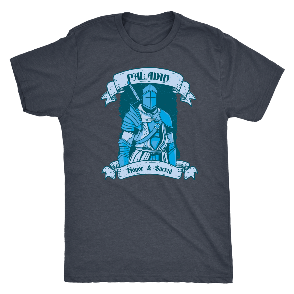 Paladin in Blue Vapor T-shirt  - Gemmed Firefly
