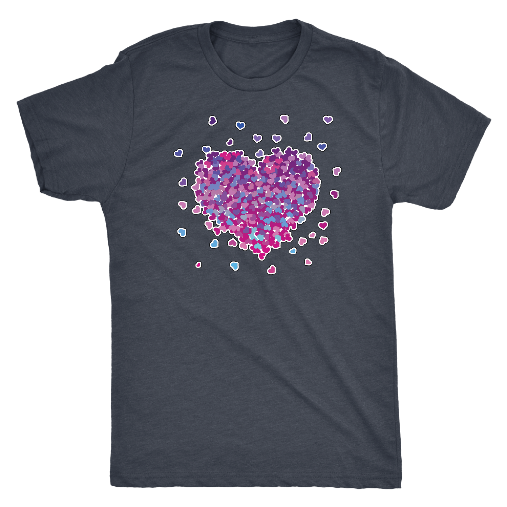 Heart Sticker Splash Shirt T-shirt  - Gemmed Firefly