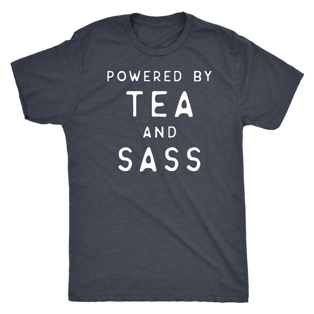 Powered by Tea and Sass T-shirt  - Gemmed Firefly