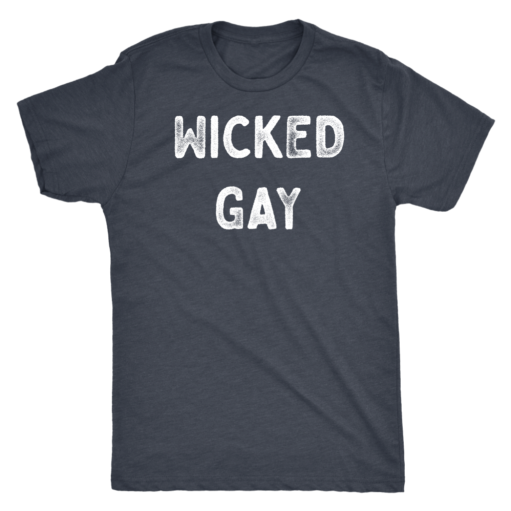 Wicked Gay T-shirt  - Gemmed Firefly