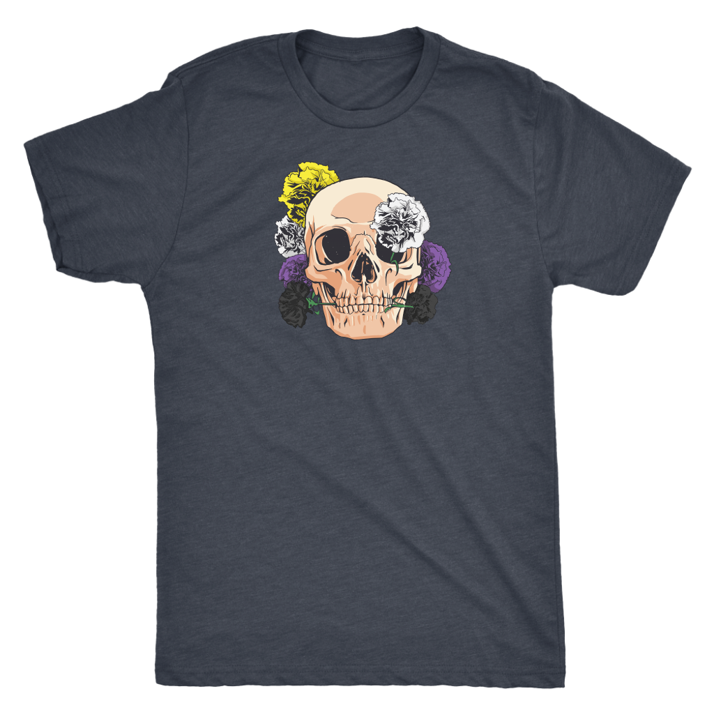 Non-Binary Necromancer T-shirt  - Gemmed Firefly