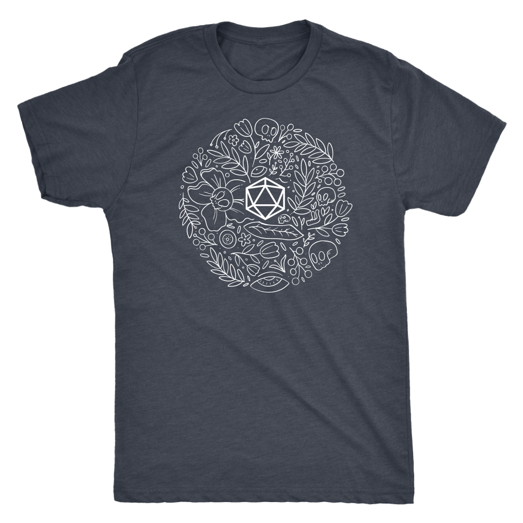 Druidcraft T-shirt  - Gemmed Firefly