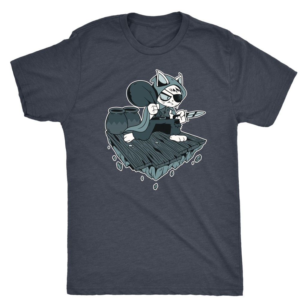 Cat Burglar T-shirt  - Gemmed Firefly