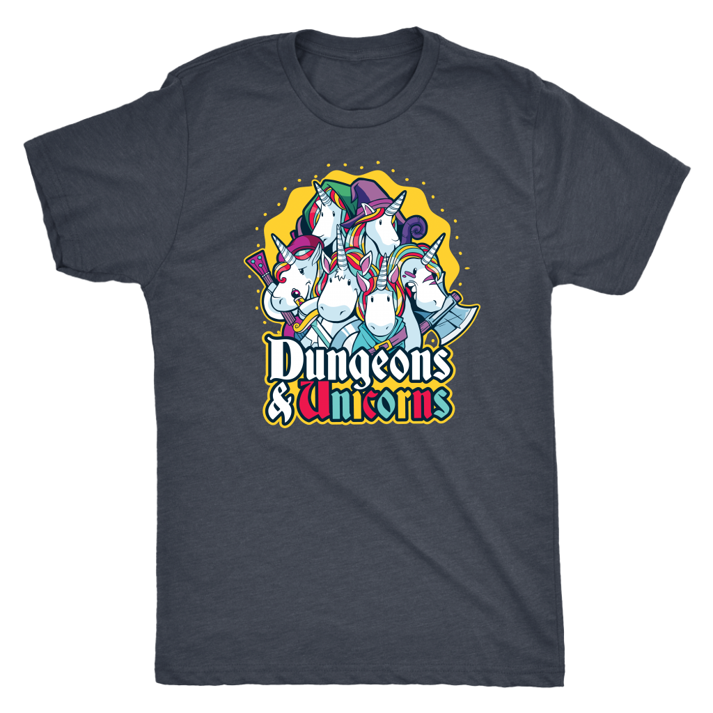 Dungeons and Unicorns T-shirt  - Gemmed Firefly