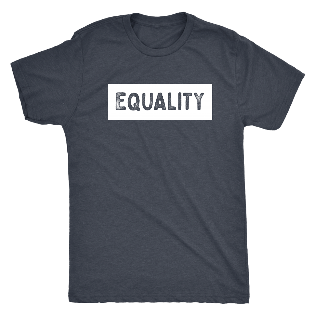 Equality Stencil Text T-shirt  - Gemmed Firefly