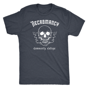 Necromancy Community College T-shirt  - Gemmed Firefly