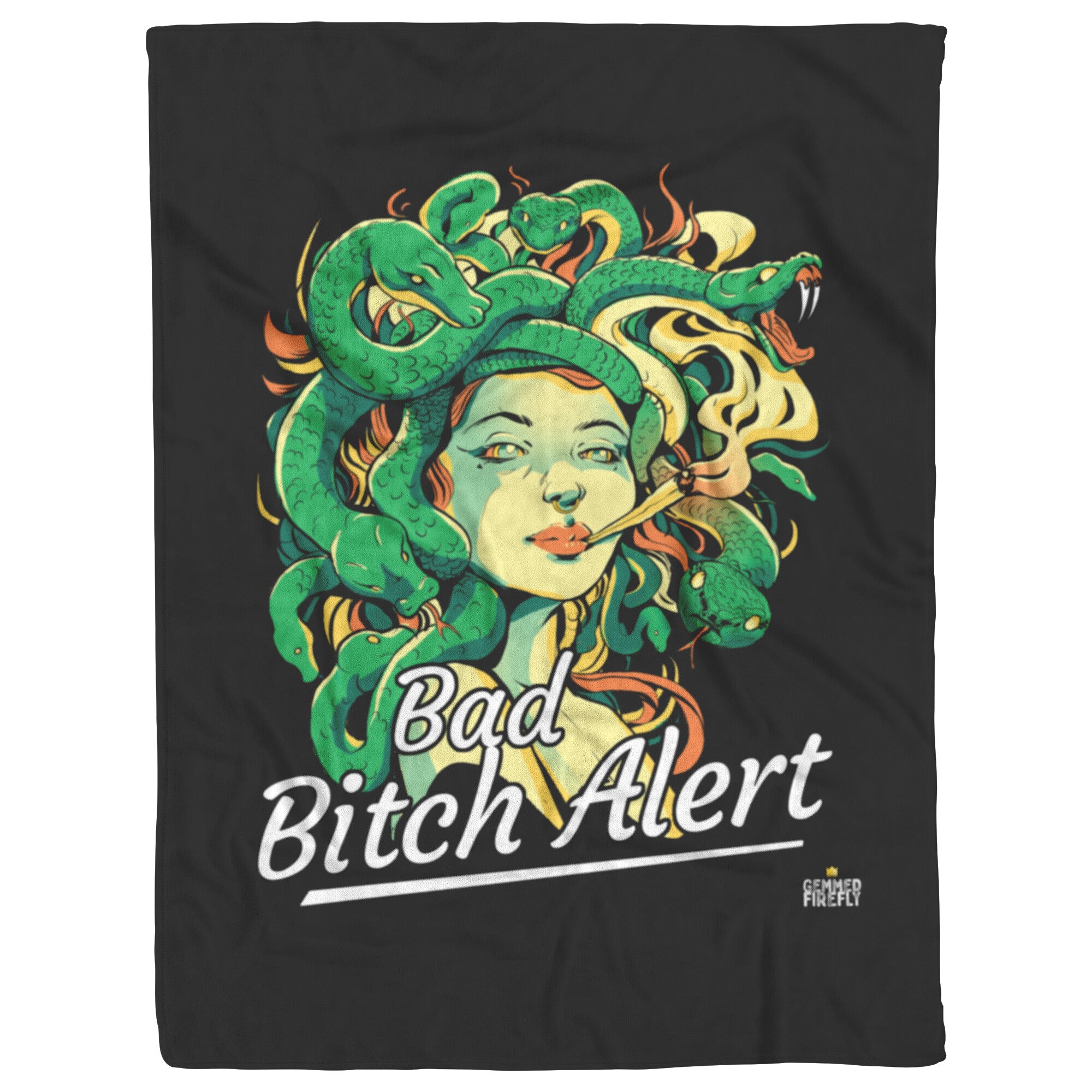 Bad Bitch Alert Blanket Blankets  - Gemmed Firefly