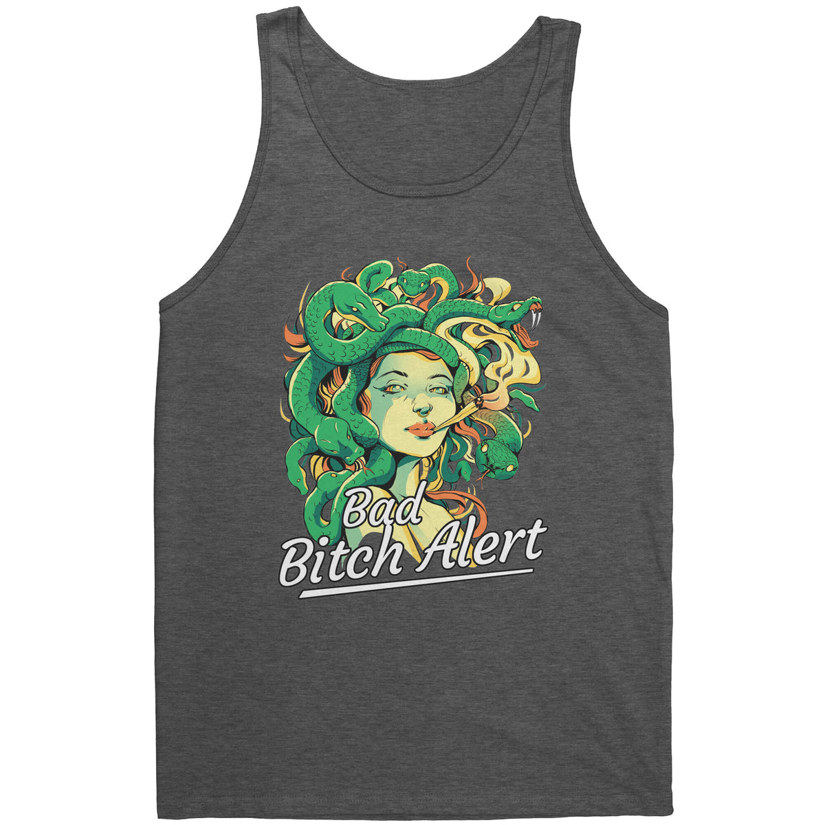 Bad Bitch Alert Medusa T-shirt  - Gemmed Firefly