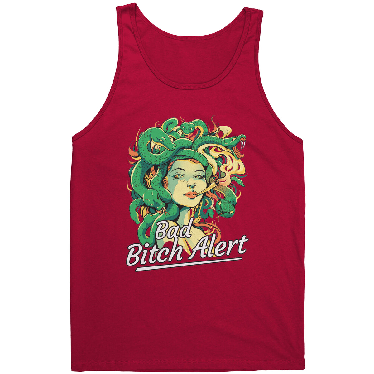 Bad Bitch Alert Medusa T-shirt  - Gemmed Firefly