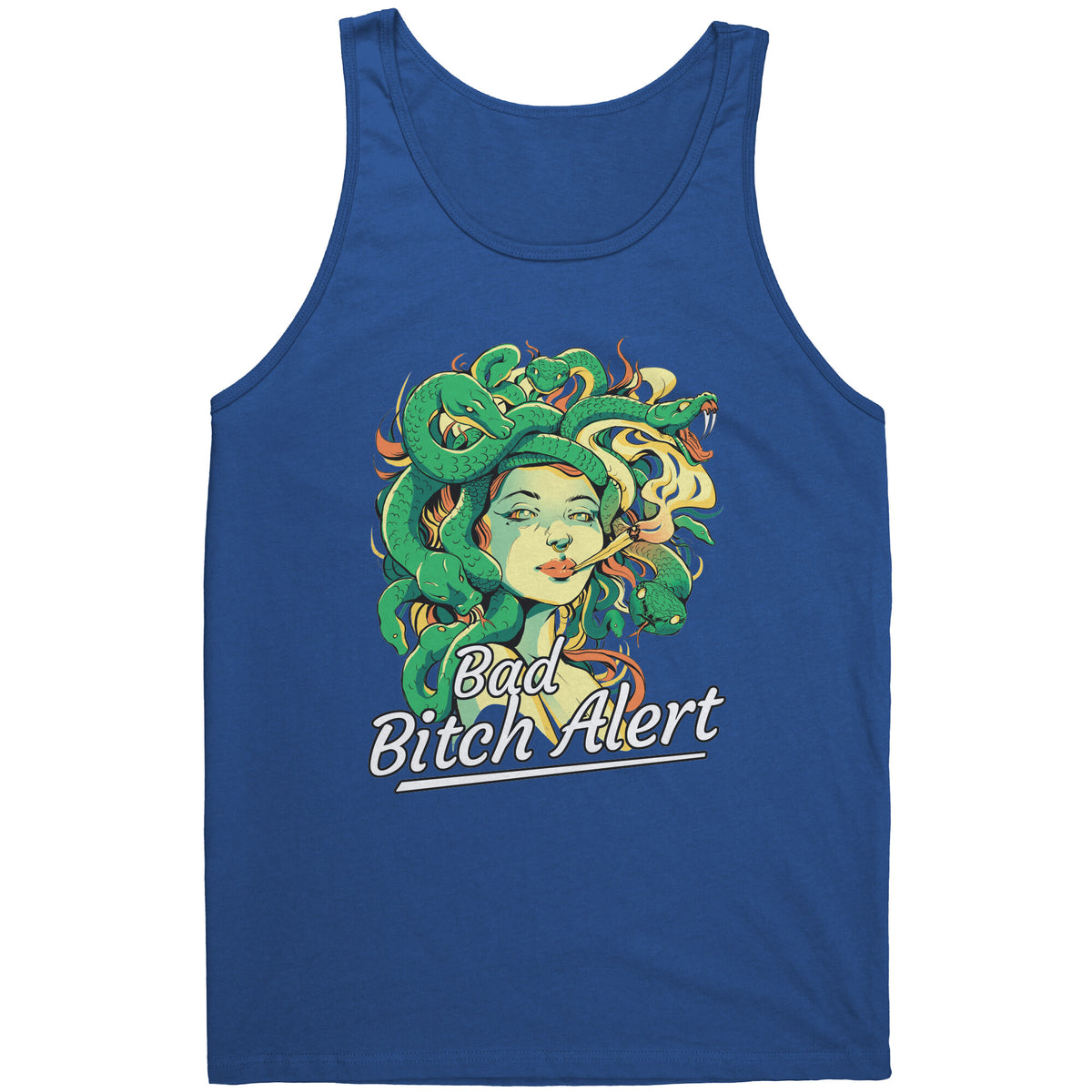 Bad Bitch Alert Medusa T-shirt  - Gemmed Firefly