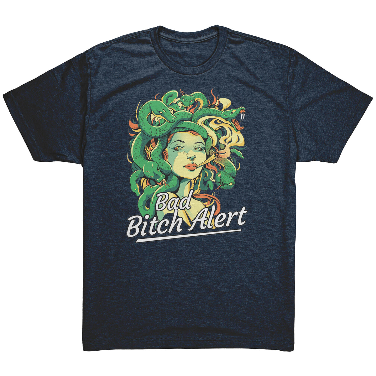 Bad Bitch Alert Medusa T-shirt  - Gemmed Firefly