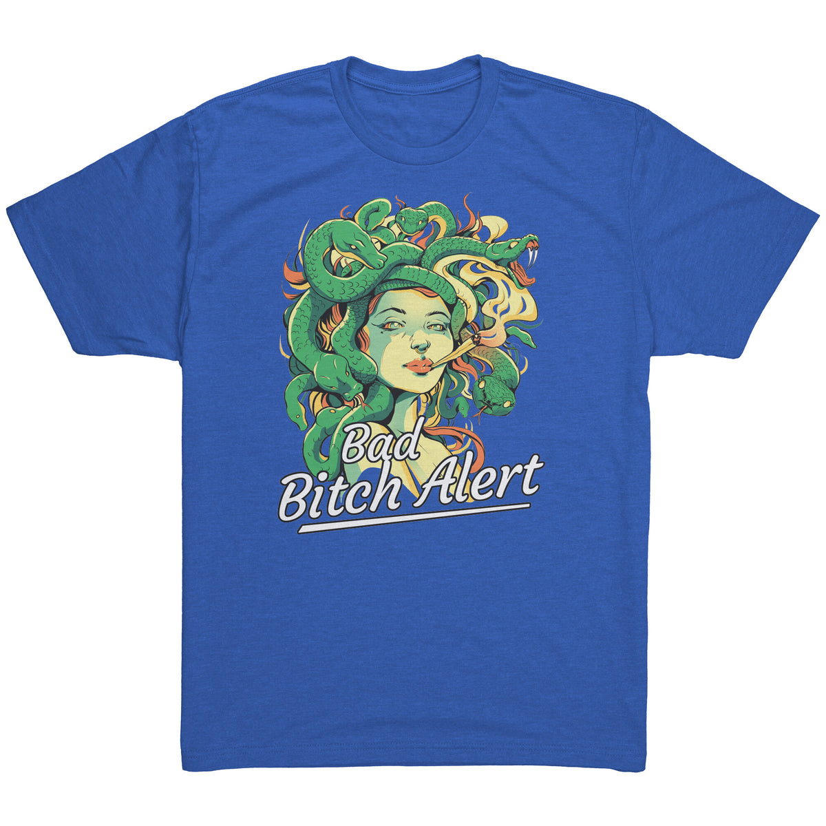 Bad Bitch Alert Medusa T-shirt  - Gemmed Firefly