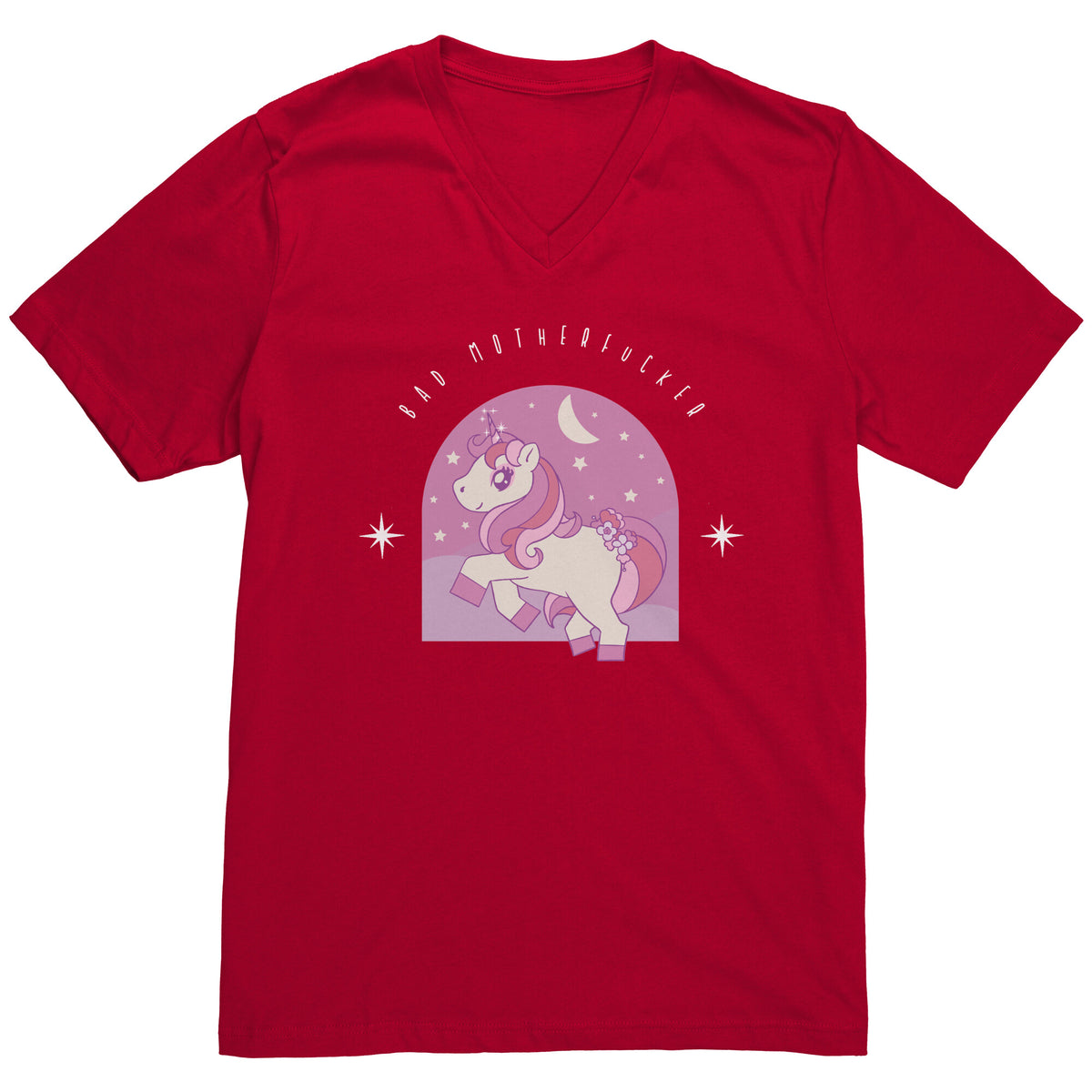 Bad MotherF-er Unicorn T-shirt  - Gemmed Firefly