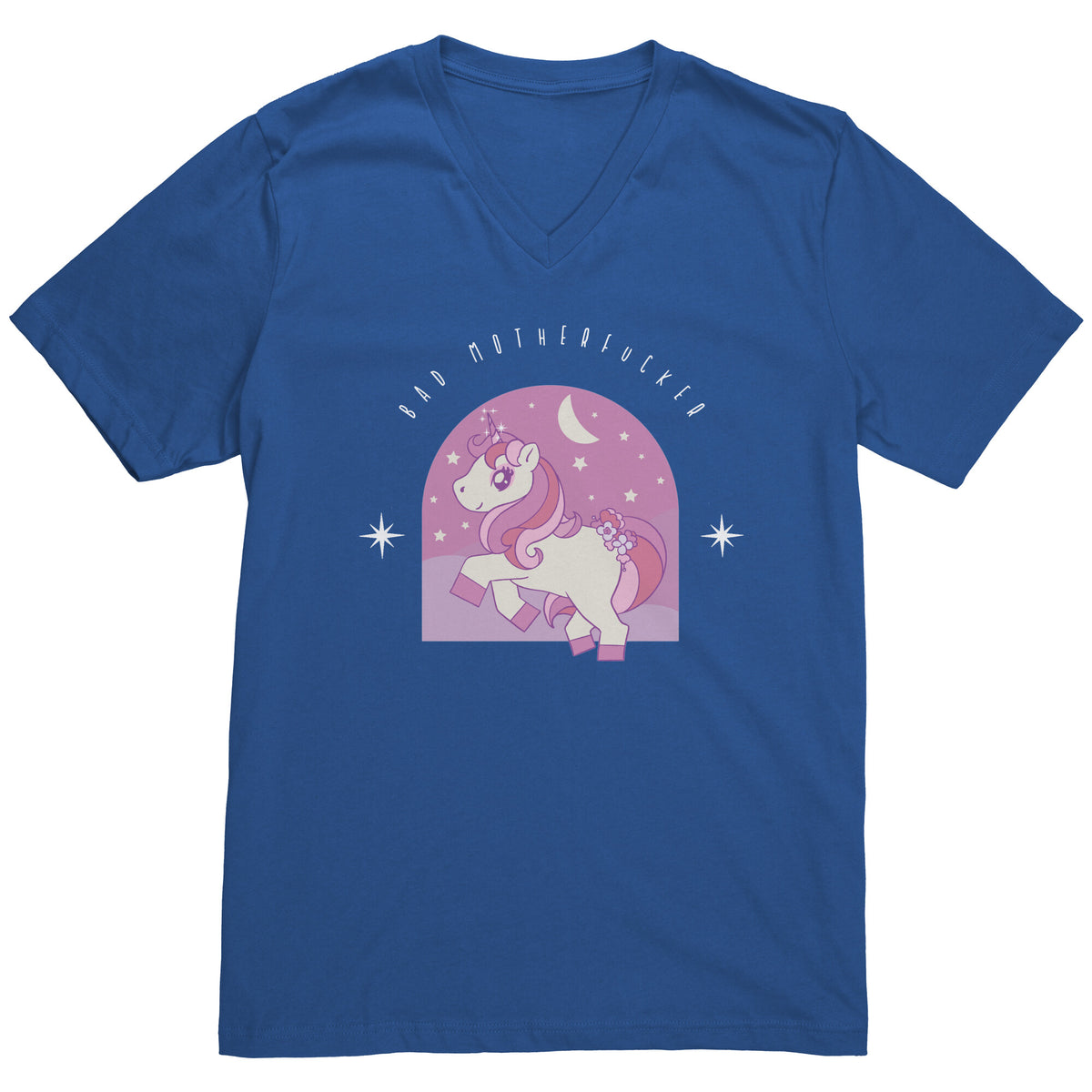 Bad MotherF-er Unicorn T-shirt  - Gemmed Firefly