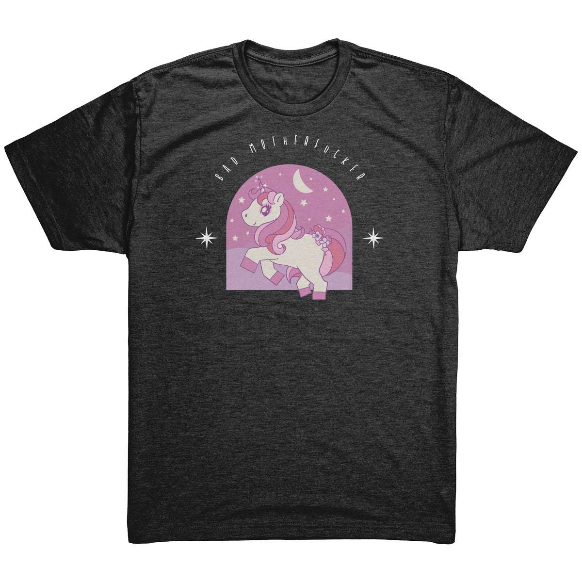Bad MotherF-er Unicorn T-shirt  - Gemmed Firefly