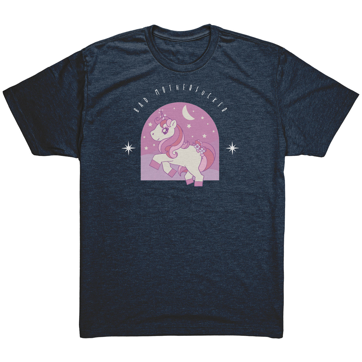 Bad MotherF-er Unicorn T-shirt  - Gemmed Firefly