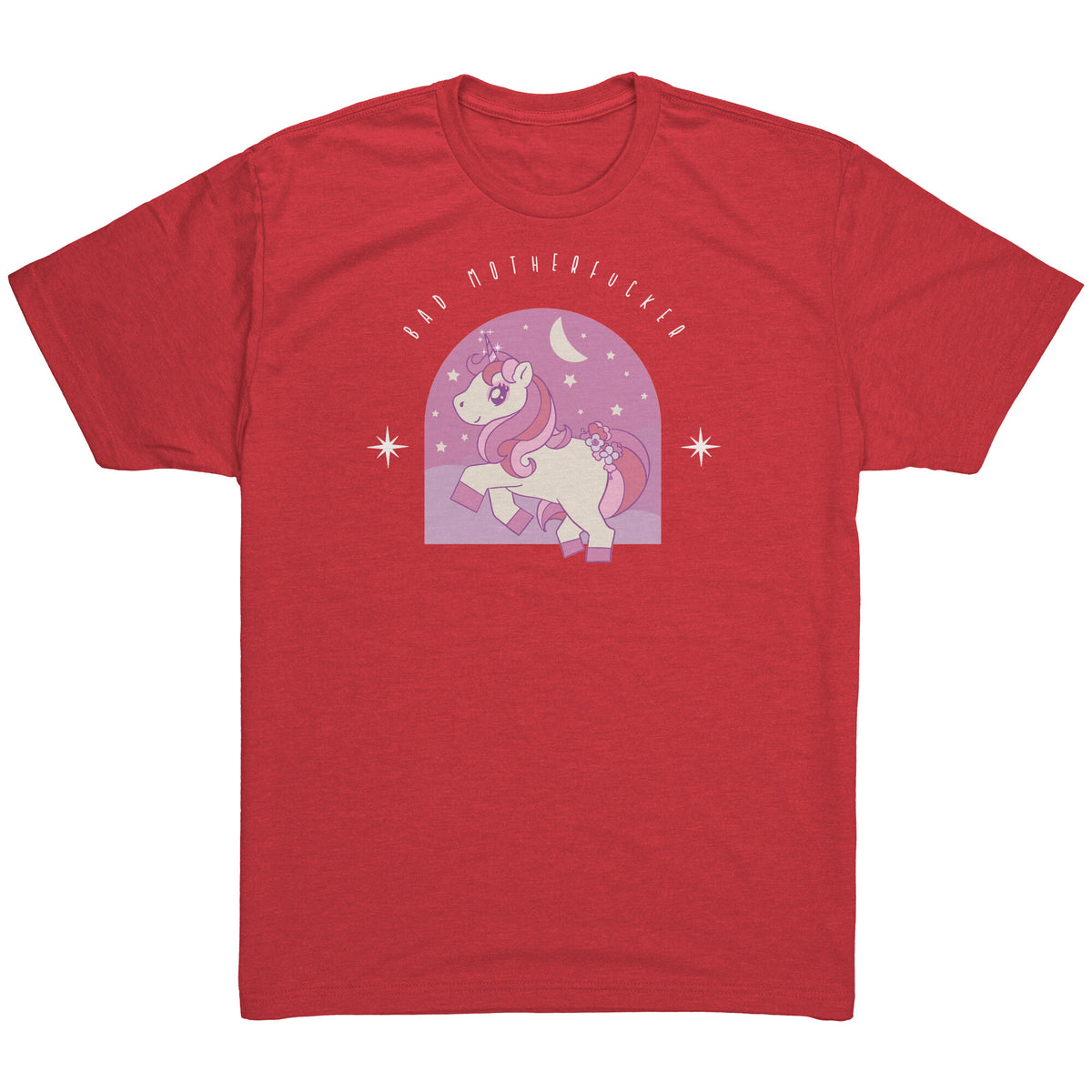 Bad MotherF-er Unicorn T-shirt  - Gemmed Firefly