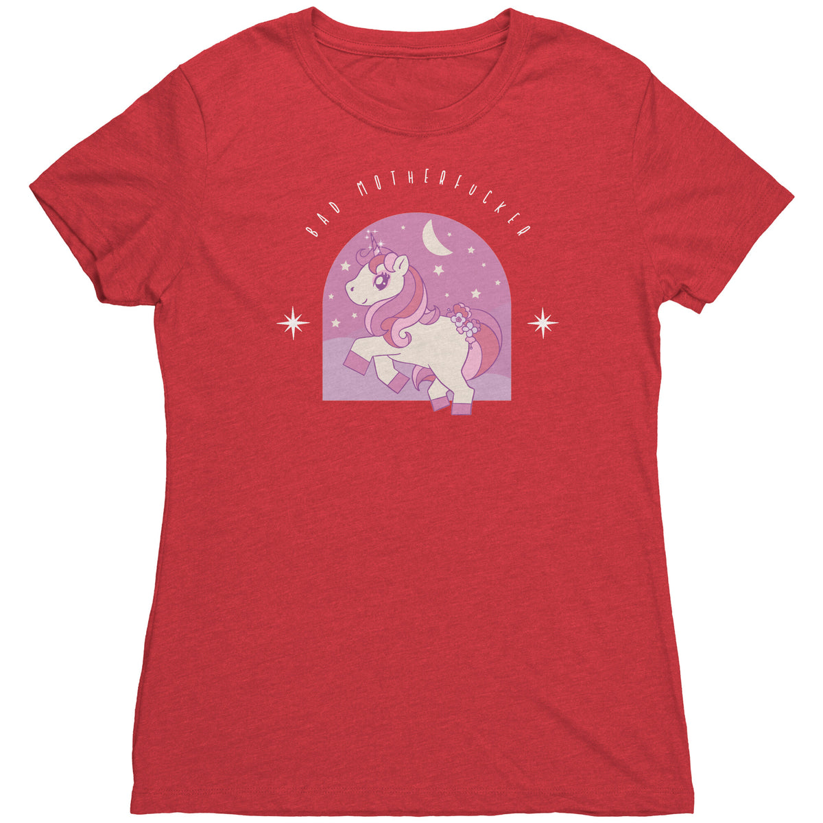 Bad MotherF-er Unicorn T-shirt  - Gemmed Firefly