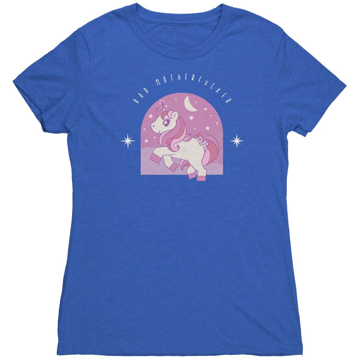 Bad MotherF-er Unicorn T-shirt  - Gemmed Firefly