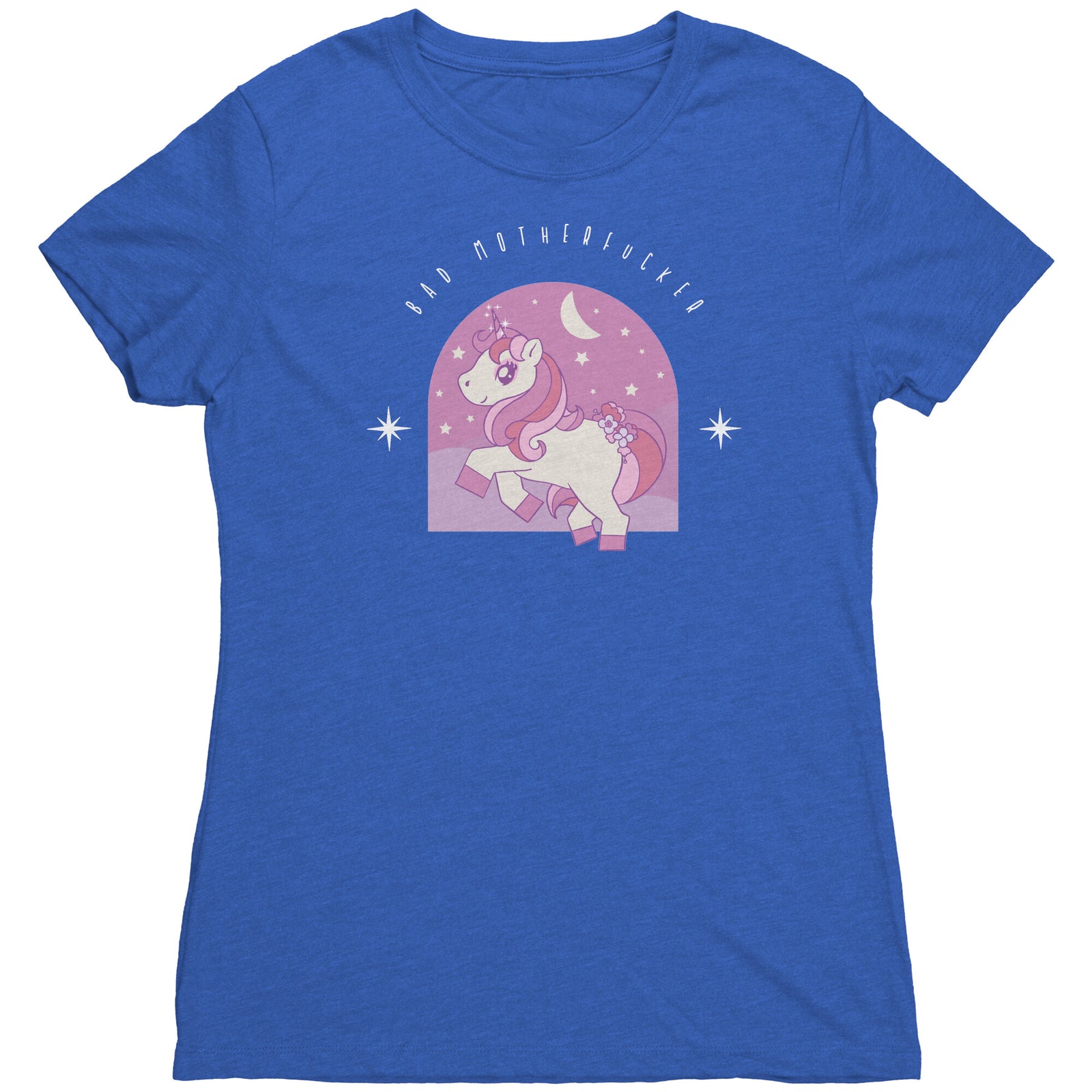 Bad MotherF-er Unicorn T-shirt  - Gemmed Firefly