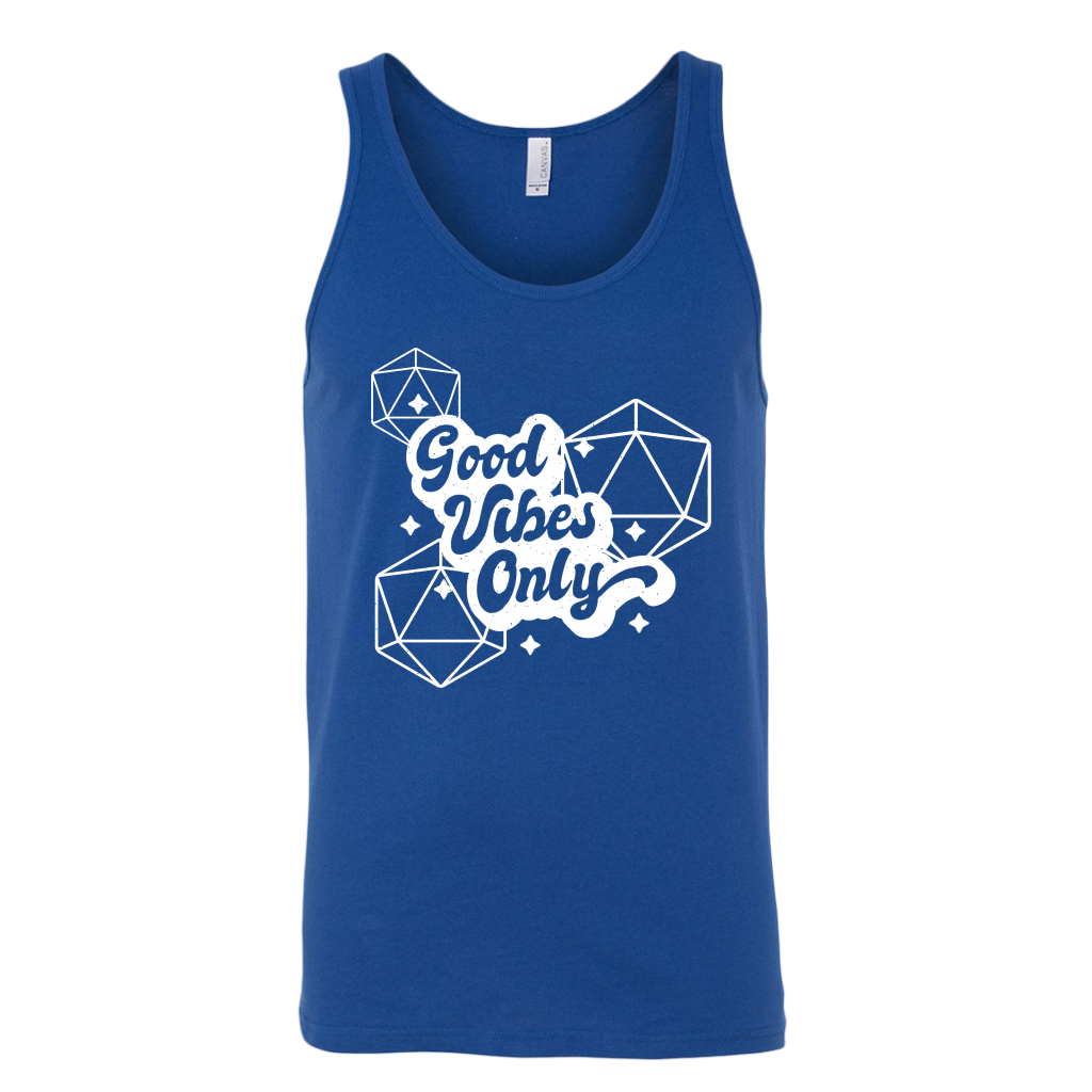 Good Vibes Only D20s T-shirt  - Gemmed Firefly