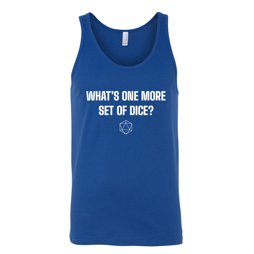 What's One More Set of Dice? T-shirt  - Gemmed Firefly