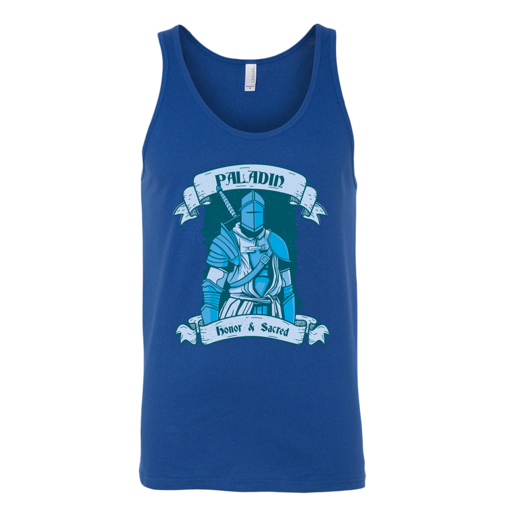 Paladin in Blue Vapor T-shirt  - Gemmed Firefly