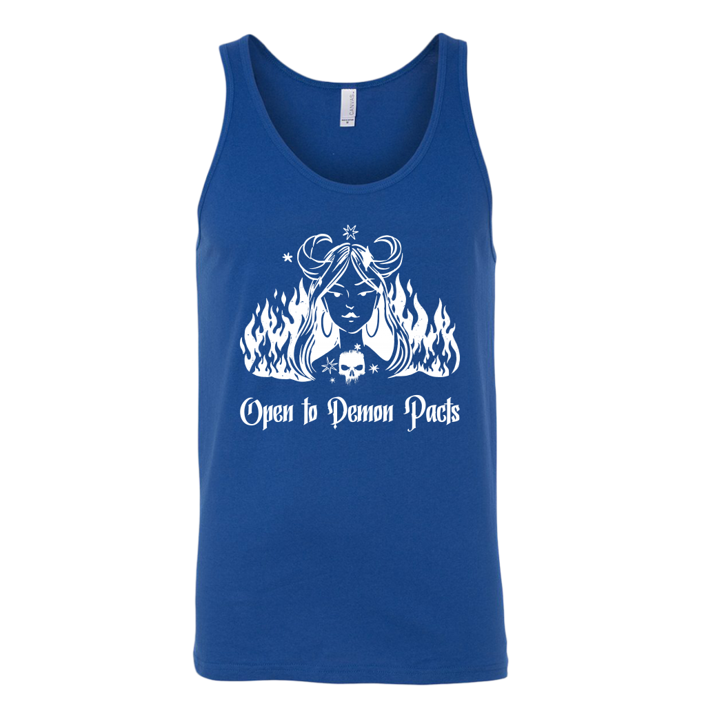 Open to Demon Pacts T-shirt  - Gemmed Firefly