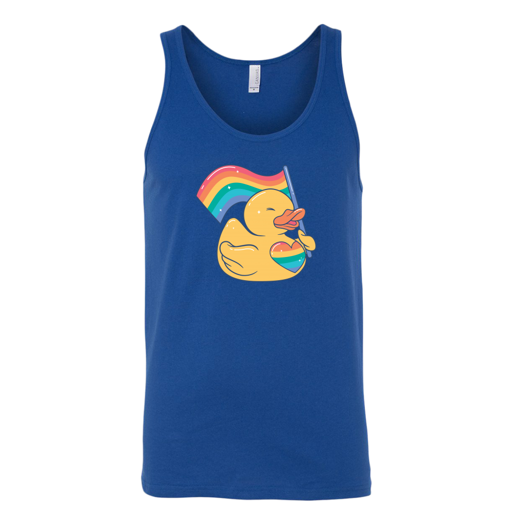 Pride Rubber Ducky T-shirt  - Gemmed Firefly