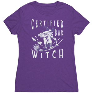 Certified Bad Witch T-shirt  - Gemmed Firefly