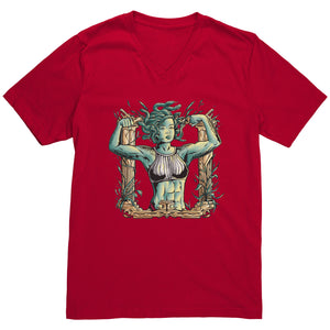 Chiselled Body Medusa T-shirt  - Gemmed Firefly