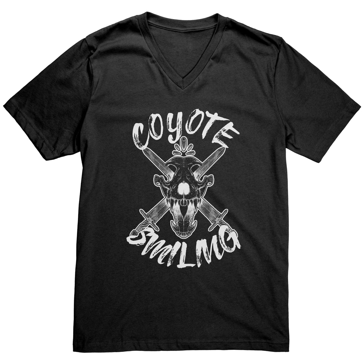 Coyote Smiling T-Shirt  - Gemmed Firefly