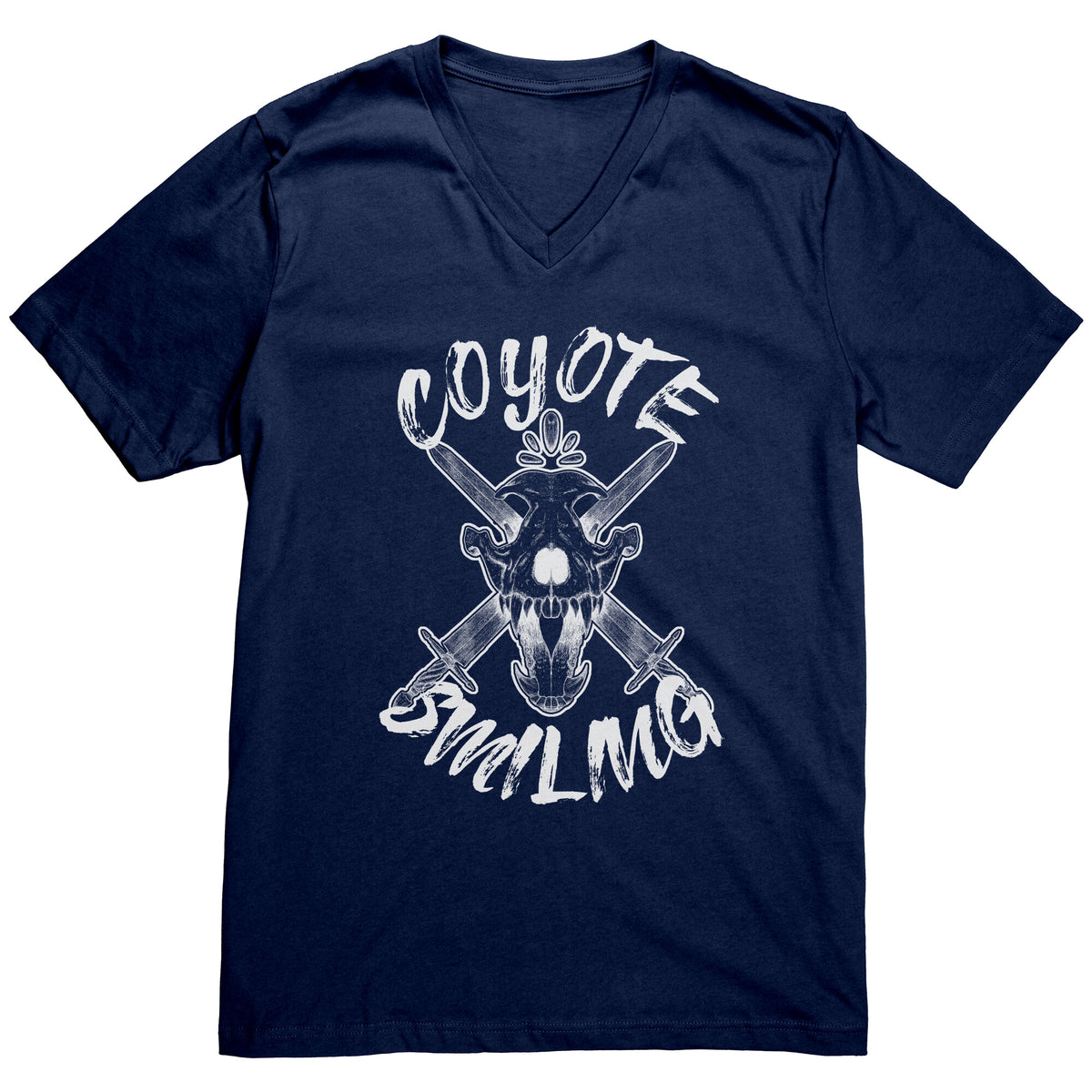 Coyote Smiling T-Shirt  - Gemmed Firefly